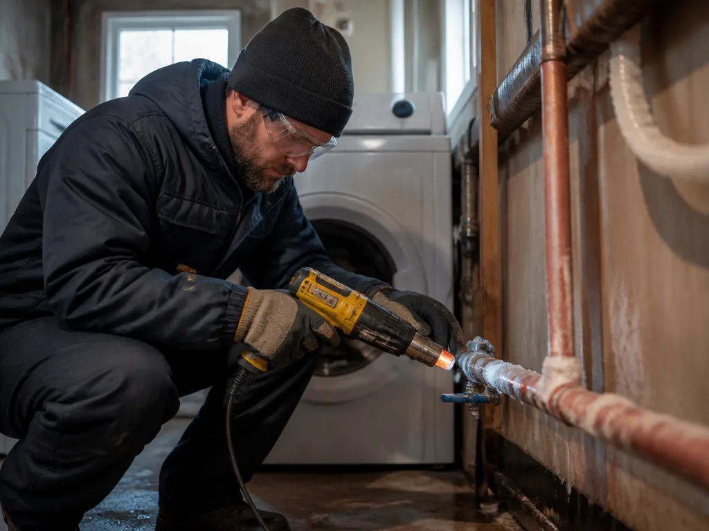 Frozen Pipe Repair